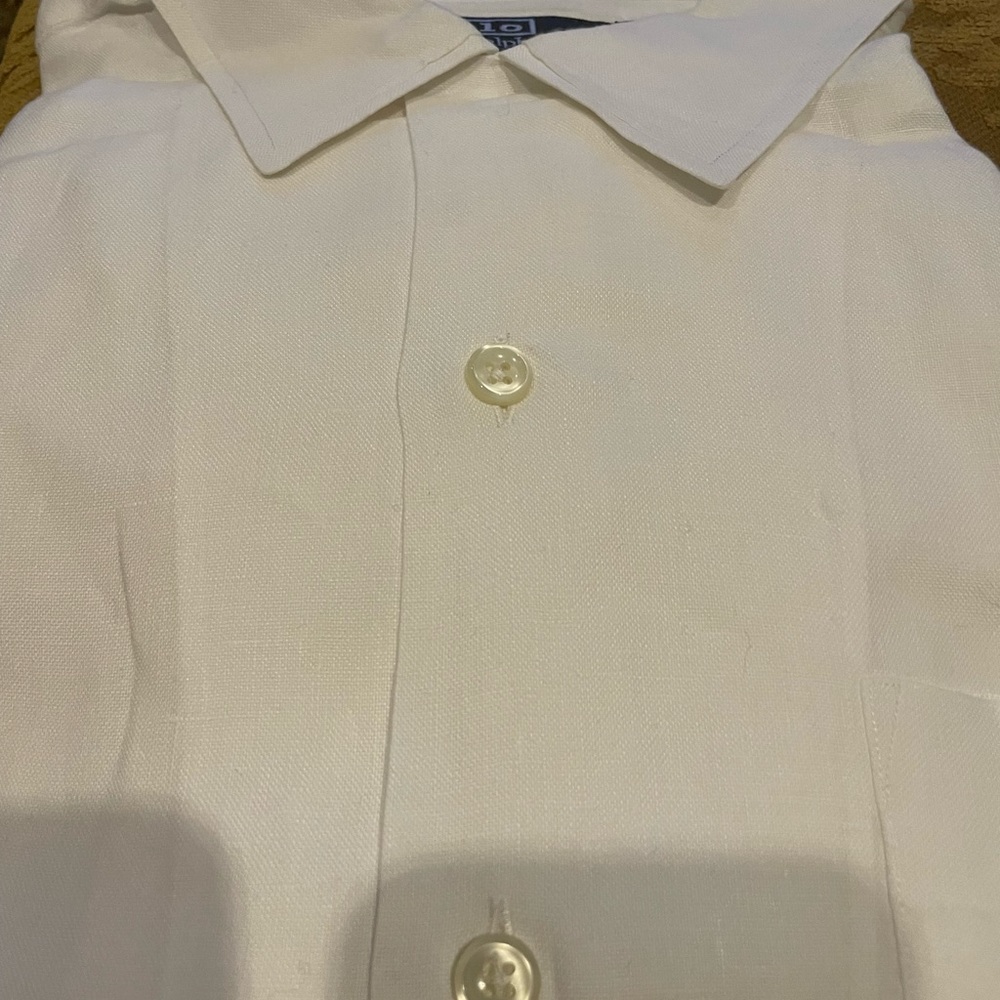Polo by Ralph Lauren shirt sleeve linen shirt